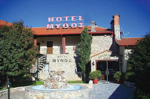 Hotel Mythos Elatochori Esterno foto